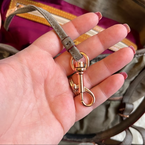 MZ Wallace Olive nylon shoulder tote bag - Picture 11 of 15